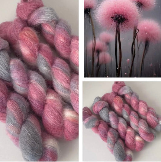 Ich liebe diese Alpakawolle und ich liebe diese Farben