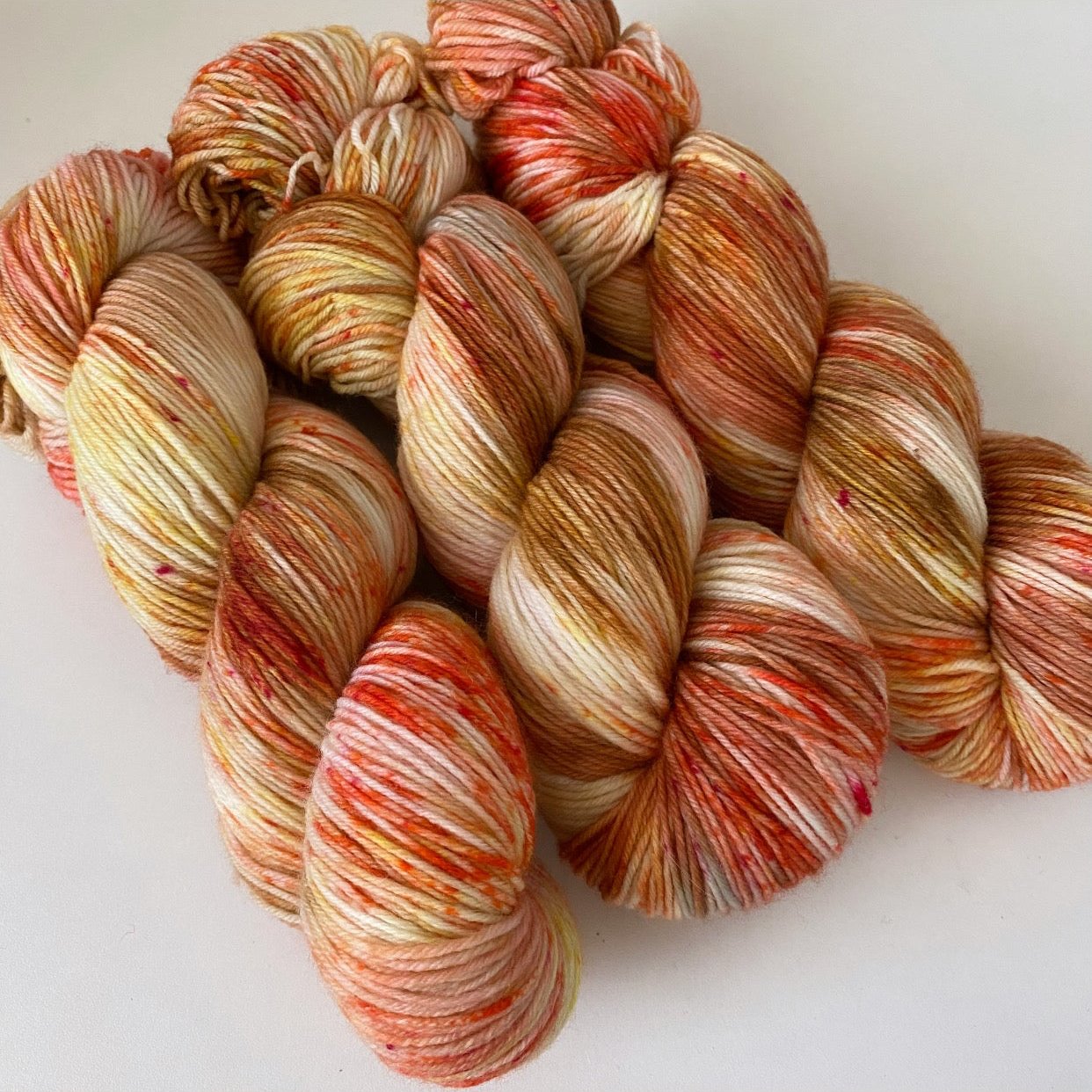 Handgefärbte Merino Sockenwolle (Luxus)