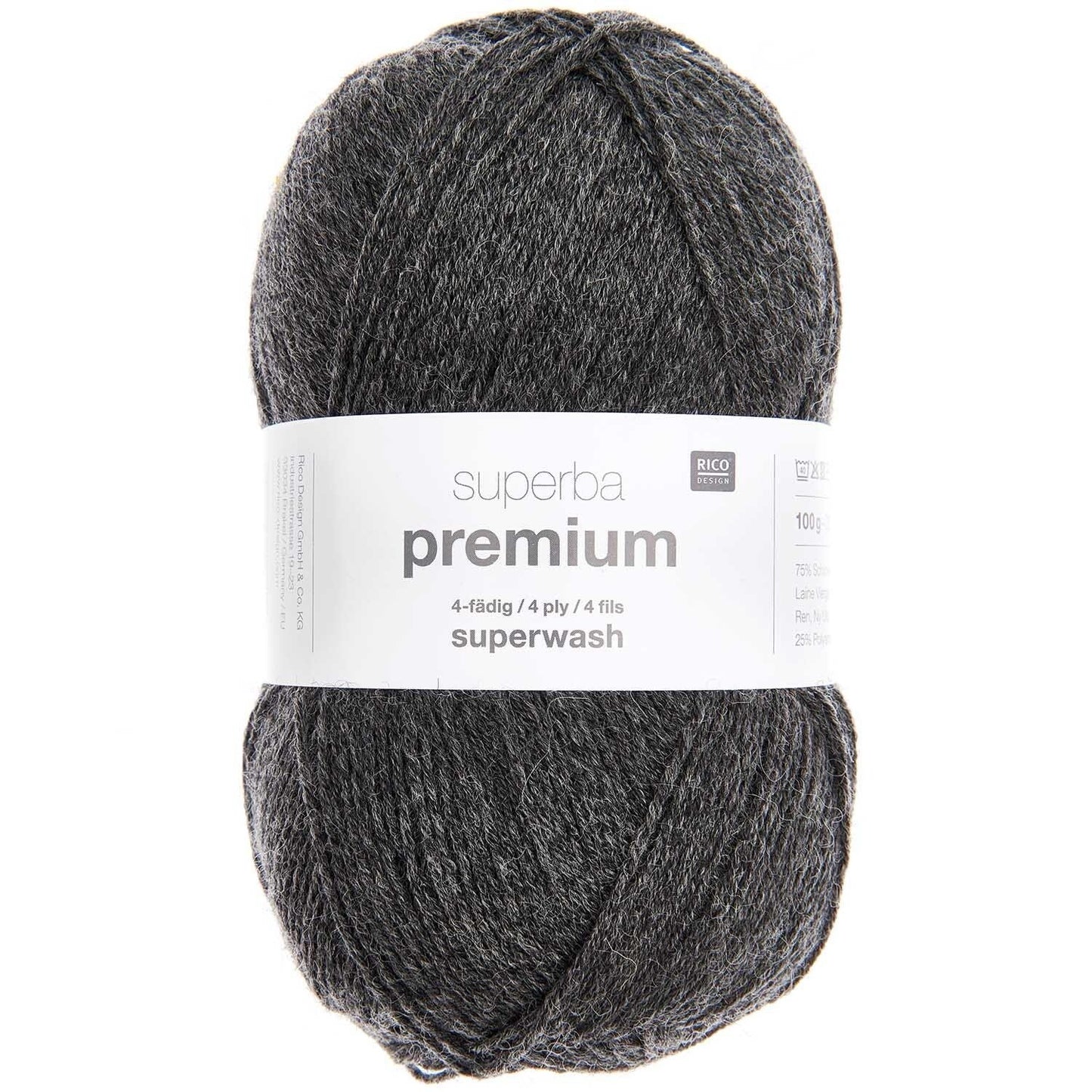 Rico Design Superba Premium 4-fädig 100 g Superwash