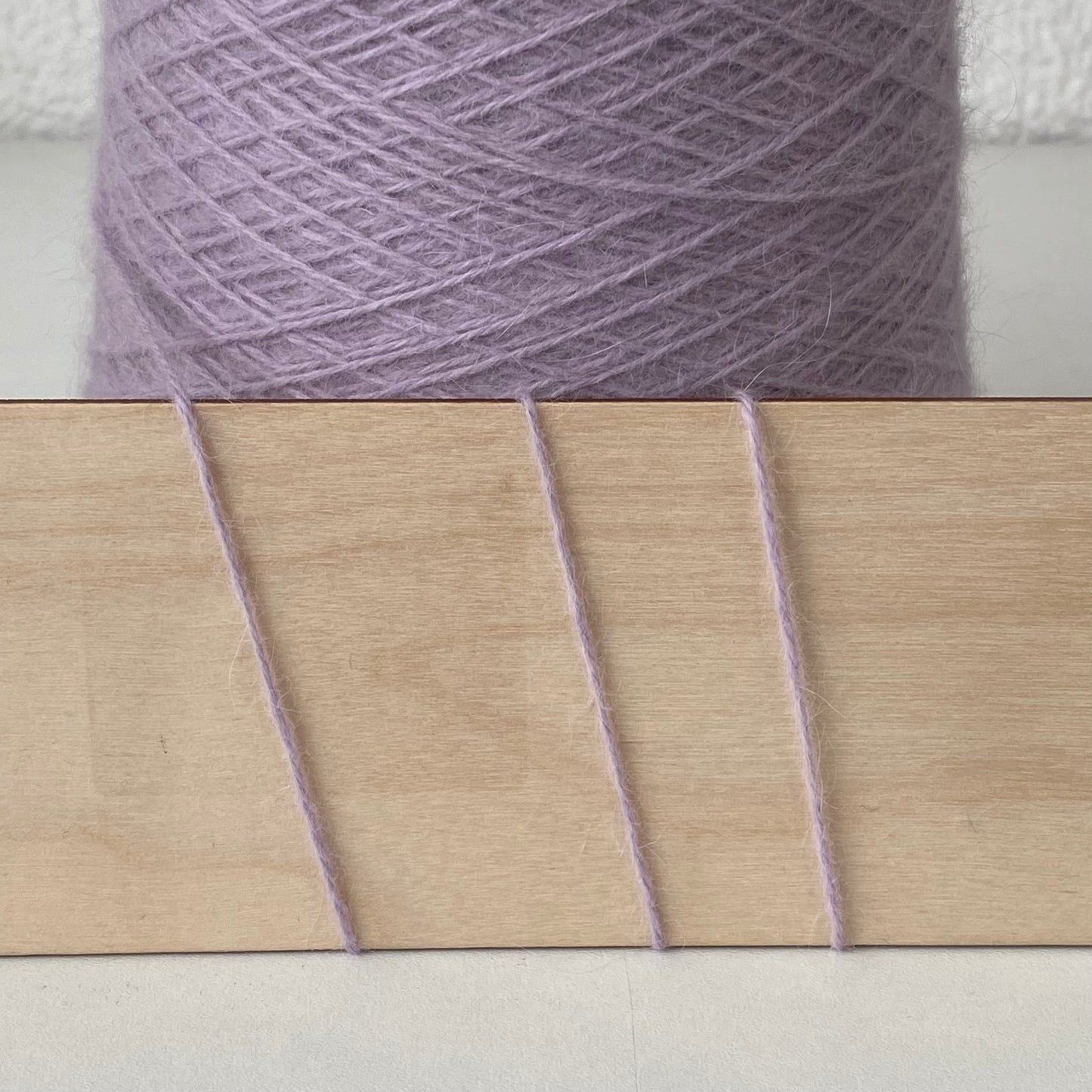 Konenwolle Angora mit Merinowolle.