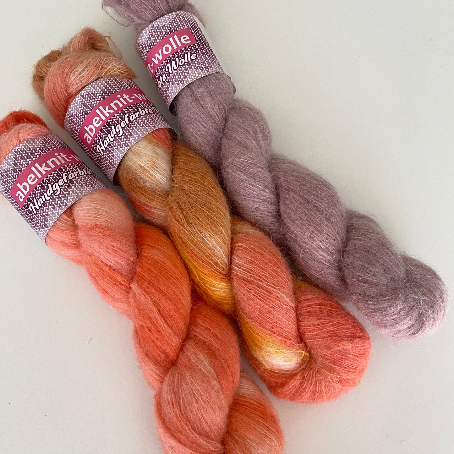 Handgefärbte Spar-Set. /150 g