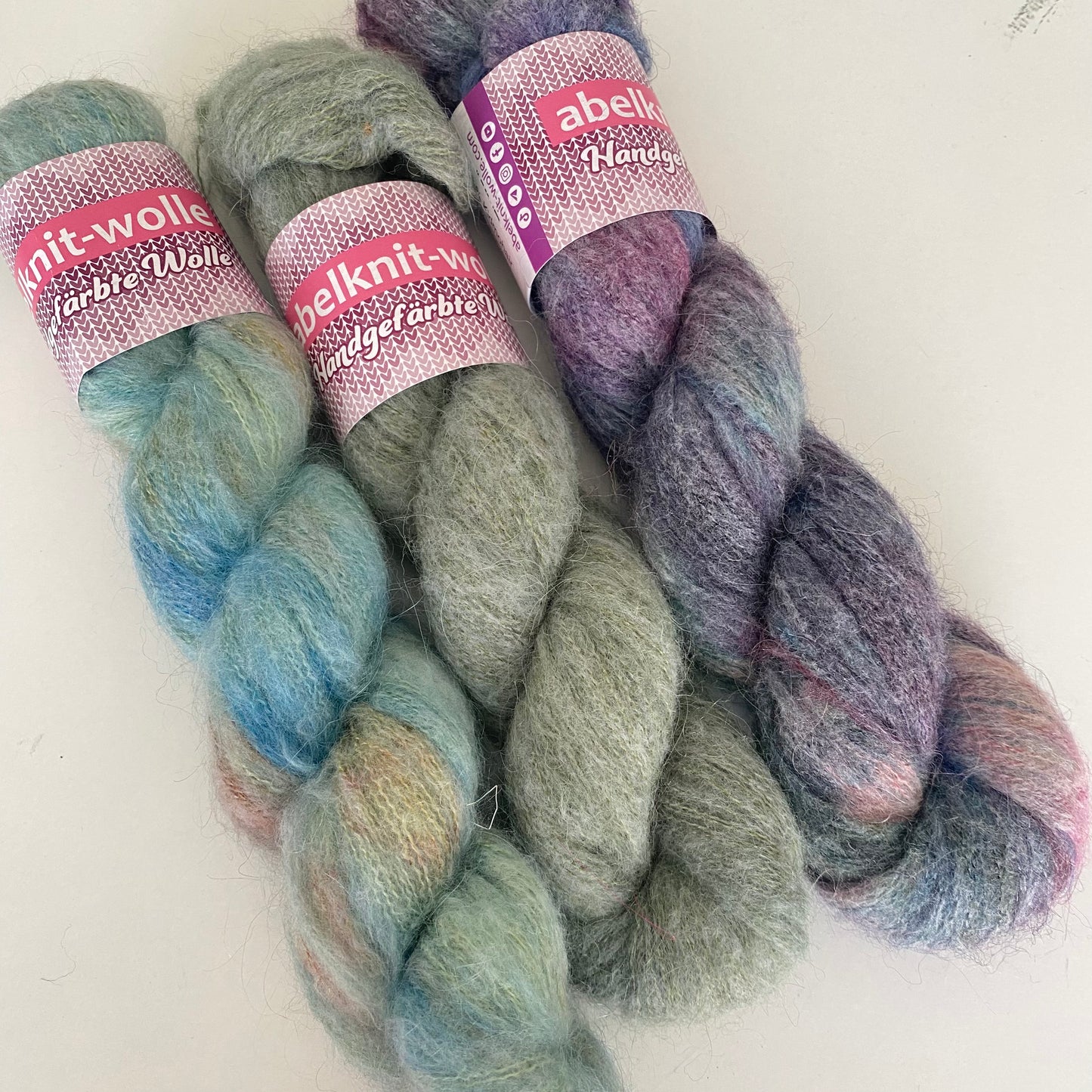 Handgefärbte Spar-Set. /150 g