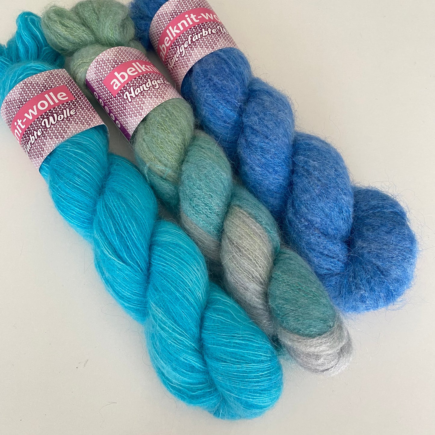 Handgefärbte Spar-Set. /150 g