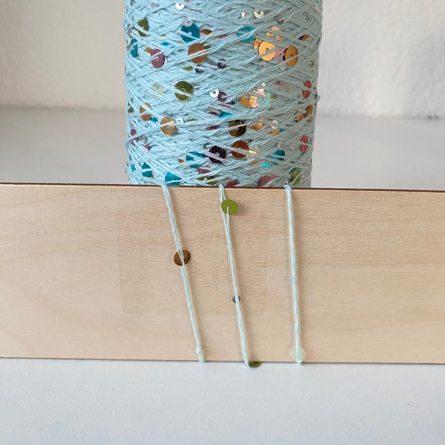 Baumwolle mit Pilletten.