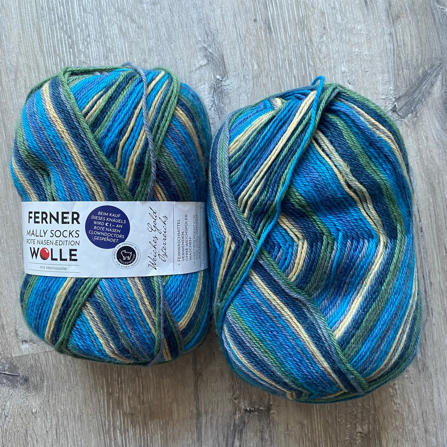 Sockenwolle-Set 300 g