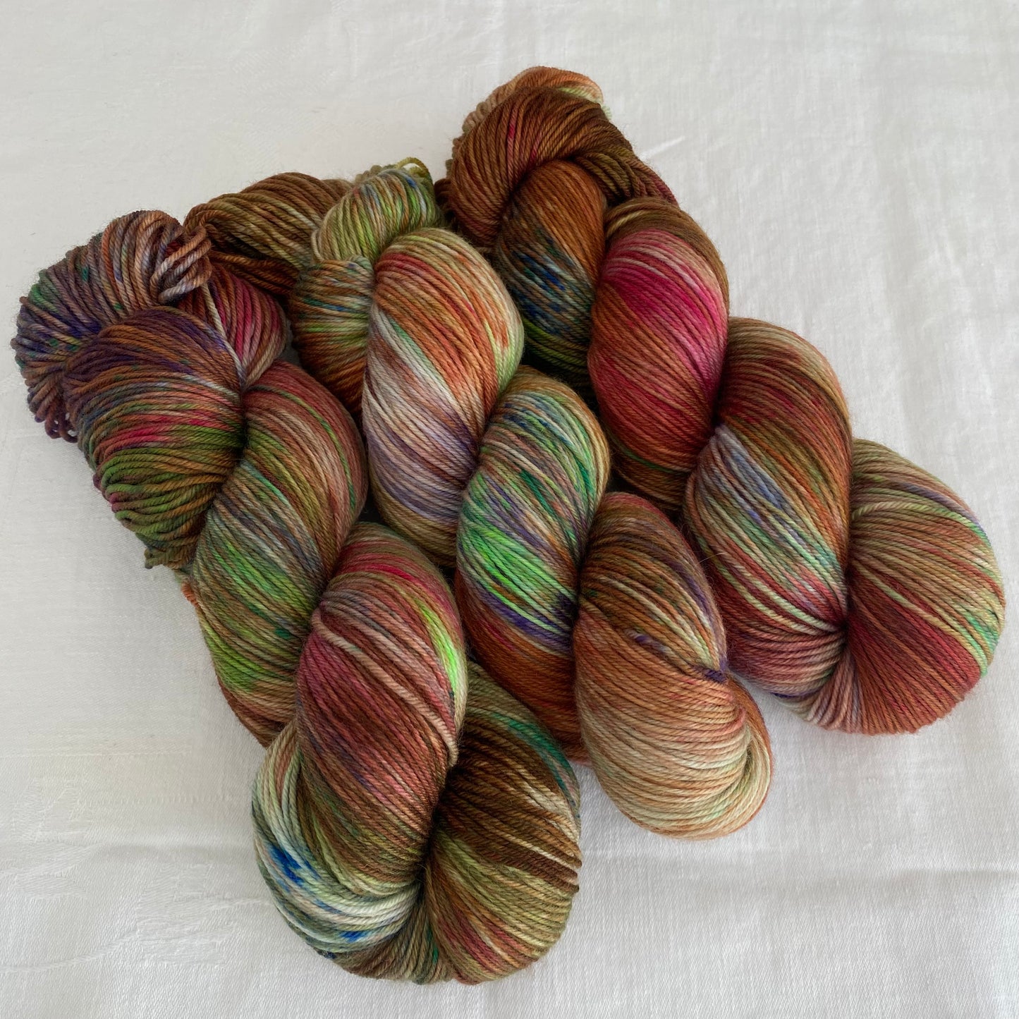 Handgefärbte Merino Sockenwolle (Luxus)