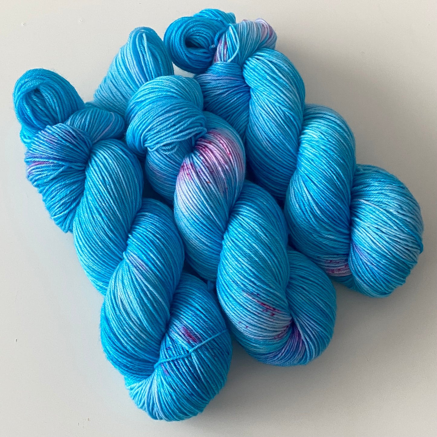 Handgefärbte Merino Sockenwolle (Luxus)