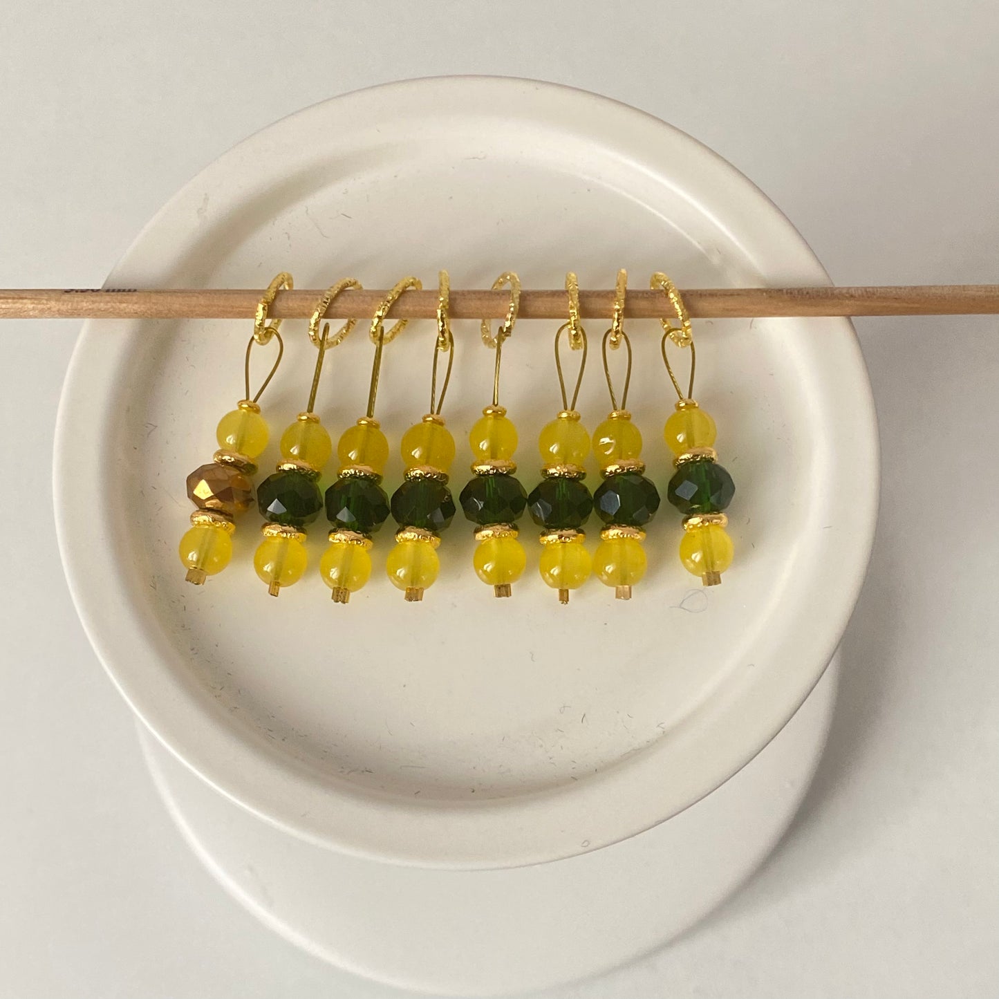 Maschenmarkierer 8- teiliges Set für Raglan.