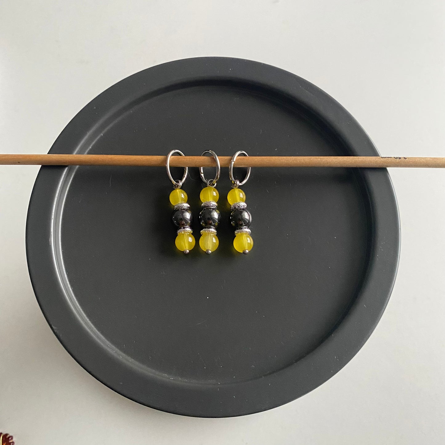 Maschenmarkierer 3- teiliges Set.