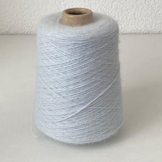 Konenwolle Angora mit Merinowolle.