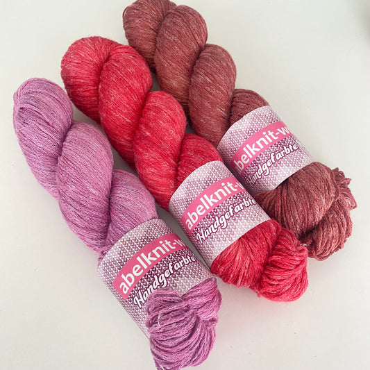 Handgefärbte Spar-Set./300 g.