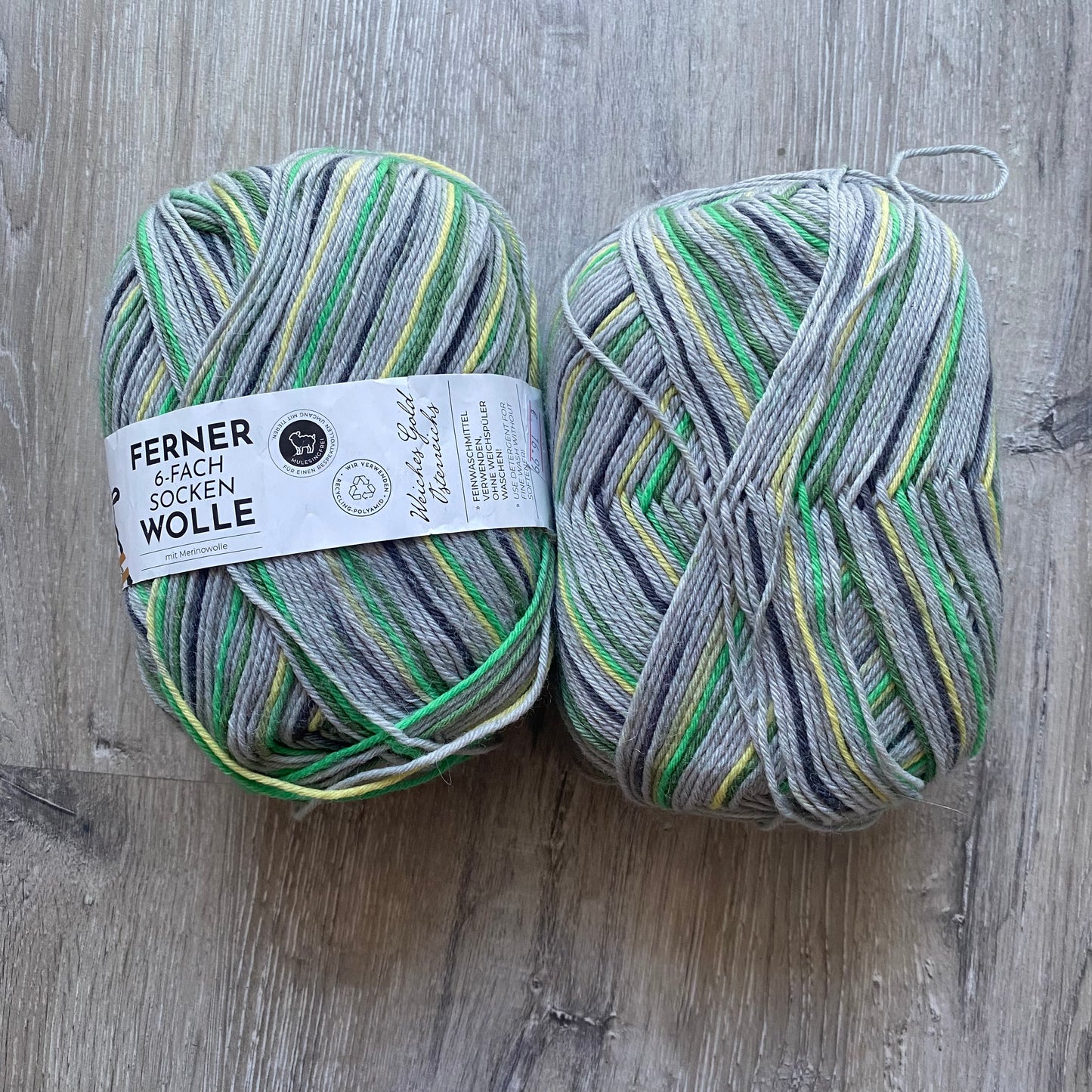 Sockenwolle-Set 300 g