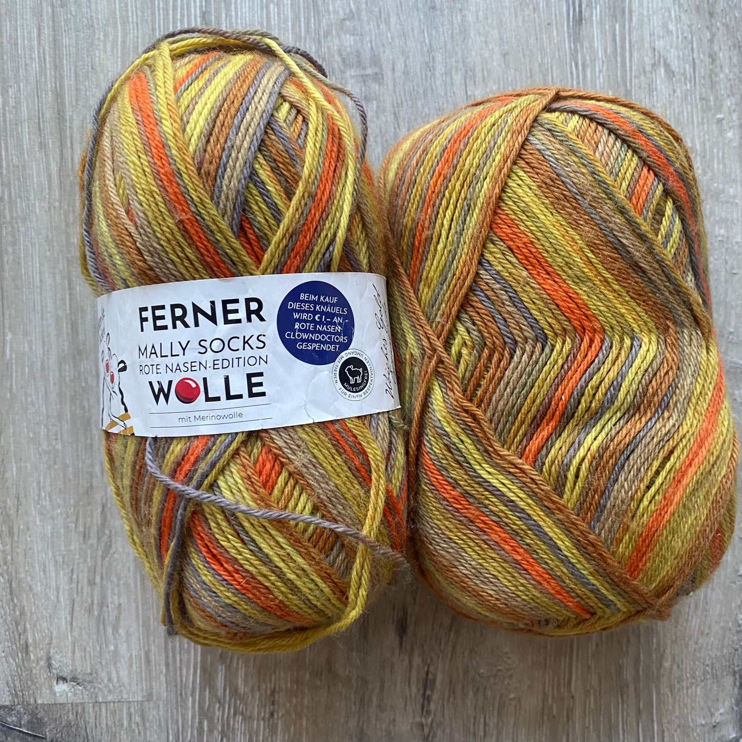 Sockenwolle-Set 300 g
