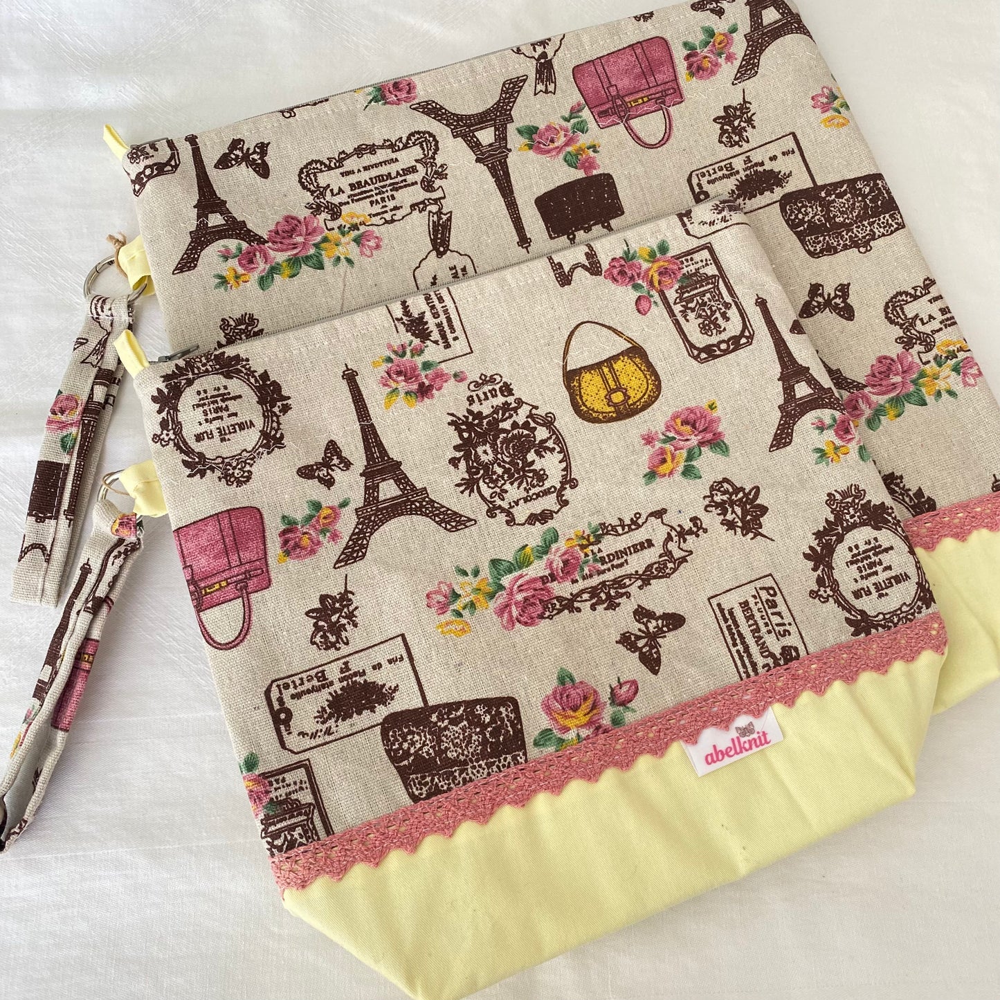 KnitterBag / Strickprojekttasche- Set.