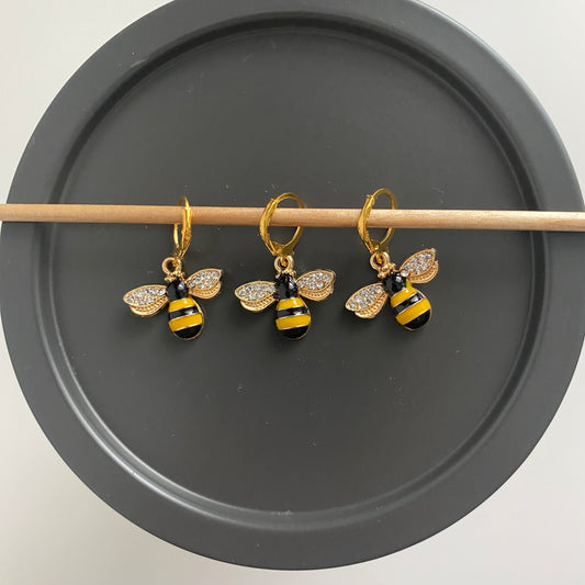 Verschließbare Maschenmarkierer 3- teiliges Set.