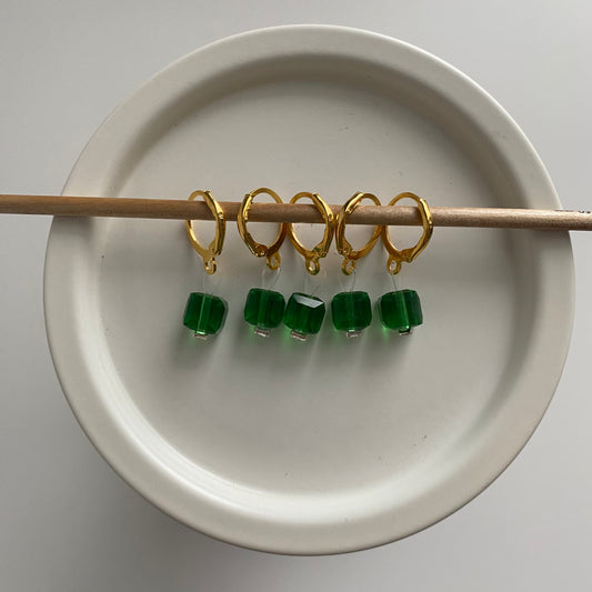 Verschließbare Maschenmarkierer 5- teiliges Set.