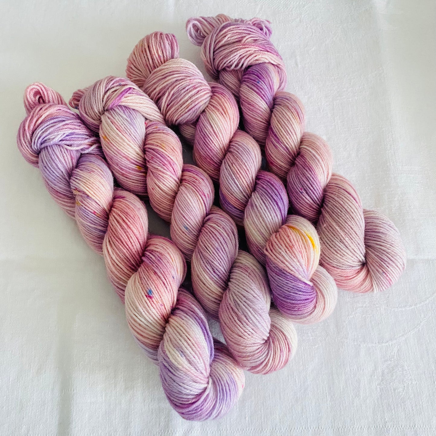 Handgefärbte  Sockenwolle 4-fach./ 50 g.