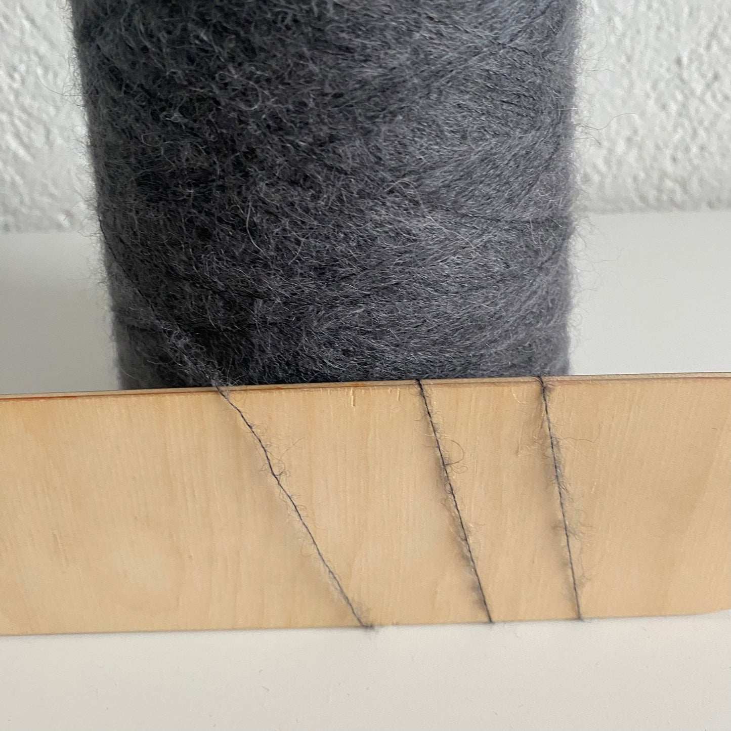 Konenwolle Kidmohair mit Alpaka.